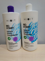 MIXIT Шампунь для волос и бальзам кондиционер: набор восстанавливающий увлажняющий с кератином Restart #248, Татьяна Х.