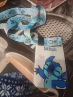 Бейдж для пропуска детский на ленте, We love Lilo Stich #21, Виктория В.