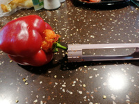 Нож для удаления сердцевины перца FACKELMANN, 13 см, для вырезания сердцевины для овощей, удаление середины #5, Ольга Ф.