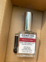 Demeter Fragrance Library (Деметер) Туалетная вода Пряный сидр 30 мл Библиотека ароматов / biblioteka.shop #22, Мария П.