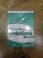 Solutions Elementary 3rd Edition : Student's book + Workbook + CD #3, Ольга В.