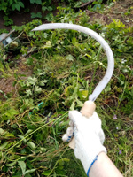 Серп Травник, 16" (40.6 см), толщина лезвия 2 мм, рукоять дерево #4, Марина Г.