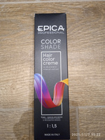 EPICA PROFESSIONAL Colorshade Крем краска 6.00 темно-русый интенсивный, профессиональная краска для волос, 100 мл #180, Ирина И.