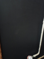 Краска Радуга Black для стен и потолков черная 0,9 л #22, Юлия М.