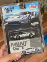 Модель коллекционная Mini GT 1:64 Ford GT Ingot Silver #2, Максим Р.