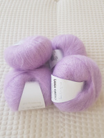 Пряжа для вязания мохер с люрексом Lana gatto SILK MOHAIR LUX  2 мотка по 25 г #22, Марина К.