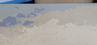 Картина по номерам на подрамнике живопись на холсте раскраска 40х50 Домик в деревне у реки Природа Пейзаж #40, Софья Б.