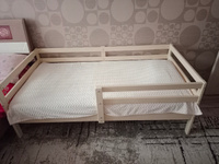 Плед детский Колосок 95х170 см, для кровати 160х80 см, молочный #6, Evgeniya П.