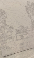 Картина по номерам Hobruk "Маями", на холсте на подрамнике 40х50, раскраска по номерам, Техника и транспорт / машины #2, zorg33