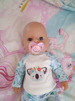 БЕБИ борн. Интерактивная кукла для девочки, девочка с магическими глазками 43 см, пупс #76, Наталья
