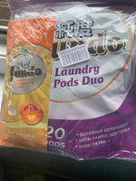 Капсулы для стирки Jundo Laundry Pods DUO 20 штук, универсальные, концентрат 3 в 1 с кондиционером #18, Екатерина К.