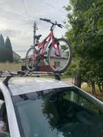 Велокрепление Inter (2 штуки) алюминиевое для перевозки двух велосипедов на крыше автомобиля. #28, Дамир А.