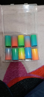 Набор цветной фольги для дизайна ногтей с силиконовой кистью (небо) #14, Дарья П.