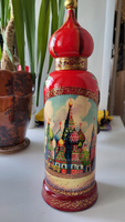 Футляр для бутылки посадский Москва башня 0,5л, красный / Развивающие детские игрушки #7, Софья Т.