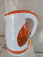 Чайник электрический BBK EK1700P белый/оранжевый, объем 1.7 л, мощность 1850-2200 Вт #6, Вера Н.