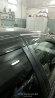 Дефлекторы боковых окон Hyundai Sonata 4 (Хендай Соната) седан 1998-2004, Tagaz (Тагаз) 2004-2010, ветровики на двери автомобиля, ТТ #5, Андрей Б.