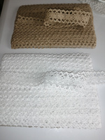 Кружево вязаное белое, шир 20 мм * уп 10 м для шитья, рукоделия и творчества #41, Марина А.