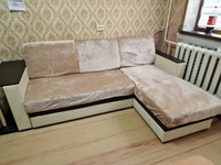 Теплый плед Чехол на мебель для углового дивана, 300х100см #2, Ирина К.