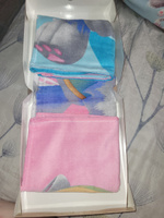 SABLE Пляжные полотенца детские, Хлопок, 70x140 см, розовый, голубой, 1 шт. #19, Анастасия Я.