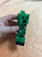 Минифигурка "Криппер" Майнкрафт / Minecraft, 20+ деталей, 10 см в высоту #33, иван п.
