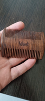 WONK Расческа-гребень для волос, бороды и усов из сандалового дерева #23, Евгений Б.
