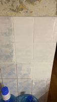 Краска Malare Ceraflex (серия "Яркие тона") для керамической и кафельной плитки, стен в кухне и ванной, моющаяся быстросохнущая без запаха, матовая, белый, 2 кг #173, Надежда К.