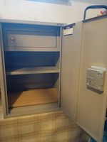 Шкаф металлический офисный архивный бухгалтерский напольный для документов и бумаг Brabix Kbs-011т, 613х420х350 мм, 15 кг, трейзер, сварной #2, Светлана Т.