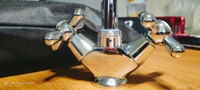Смеситель для раковины на кухню с двумя вентилями кран для мойки латунный Rusant RK410786-0 #81, Роберт А.