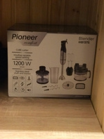 Кухонный комбайн Pioneer HB137S с диском для НАРЕЗКИ СЛАЙСАМИ и сеткой ДЛЯ НАРЕЗКИ КУБИКОМ 8х8мм, двойные битеры, двойные крючки и контейнер 2 л, измельчитель 400 мл, 1200 Вт #29, Ульяна К.