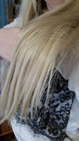 Накладные волосы, пряди на заколках-клипсах, 24/613 Пепельный блонд #98, Анастасия Р.