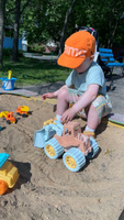 Игрушка в песочницу Luchina toys Трактор детский Бульдозер Экскаватор для песочницы #7, Екатерина Г.