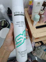 Лак для волос Stylexx Professional ультрасильной фиксации, 500 мл #7, Рената А.