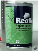 Полиэфирная смола для авто REOFLEX 1 кг REPAIR RESIN + отвердитель 0,025 гр. / Ремкомплект для пластика и сквозных дыр / Ремонтный комплект для бамперов, RX N-04/1000 #16, Юлия К.