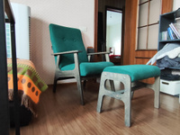 Кресло и пуф для ног CHILL для отдыха в гостиную #10, Мария О.