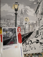 Картина по номерам на холсте 40х50 "Романтика Лондона" / картина по номерам на подрамнике #40, Беседа Т.