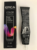 EPICA PROFESSIONAL Colorshade Крем краска 6.12 темно-русый перламутровый, профессиональная краска для волос, 100 мл #296, Юрий А.