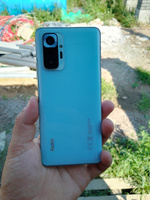 Задняя крышка для Xiaomi Redmi Note 10 Pro синяя ("Голубой лёд") #26, Ismoil S.