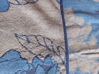 Cleanelly Полотенце банное Lobelia blu, Хлопок, 70x130 см, голубой, 1 шт. #163, Ирина Т.