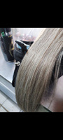 Волосы для наращивания на трессе, биопротеиновые 70 см, 160 гр. Омбре серый блонд 4/21 #20, Анна Н.