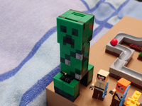 Минифигурка "Криппер" Майнкрафт / Minecraft, 20+ деталей, 10 см в высоту #37, Илья