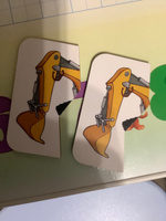 Картинки-половинки ToySib "Транспорт", 20 деталей из дерева для развития логики у малышей #39, Марат Х.