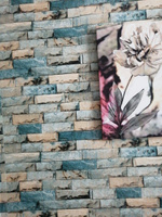 Самоклеющиеся обои рулонные "Бретань" ПВХ мягкие стеновые панели самоклеящиеся влагостойкие для стен дачи и дома 3D панель декоративная #37, Юлия С.