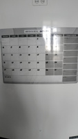 Магнитный планер А3 с маркером на магните на месяц, PaperFox, список дел, планинг доска с поверхностью пиши-стирай на холодильник, 42х30 см #275, Ефимова Лариса Анисовна