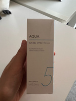 MISSHA Солнцезащитный крем для лица All Around Safe Block Aqua Sun SPF50+ 50мл / spf крем / Защита от ультрафиолета уровня 4+ #7, Анна К.