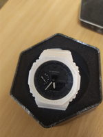 Часы наручные мужские Casio G-Shock GA-2100-7AER Японские оригинальные водонепроницаемые часы с гарантией от официального дилера #6, Денис Ж.