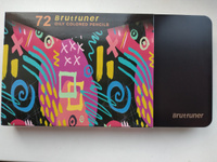 Карандаши цветные 72 цвета Brutfuner Oily Colored Pencils масляные деревянные заточенные квадратного сечения в металлической коробке #6, Сабина С.