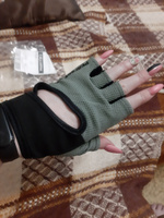Перчатки для фитнеса Espado, ESD002, серый, M, для занятий спортом велоперчатки женские без пальцев #8, Любовь Т.