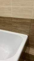 Акриловый бордюр плинтус для ванны BNV ПШ12 75 сантиметров левая сторона, белый цвет, глянцевая поверхность #4, Игорь А.