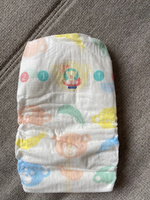 Подгузники на липучках 3 размер M от 6 до 11 кг для новорожденных детей 46 шт / Детские ультратонкие японские премиум памперсы для мальчиков и девочек / NAO #156, Екатерина