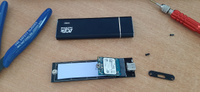 Внешний корпус для SSD M.2 NVME (M-key) USB 3.1 AgeStar 31UBNV5C (BLACK), алюминий, черный #28, Александр Б.